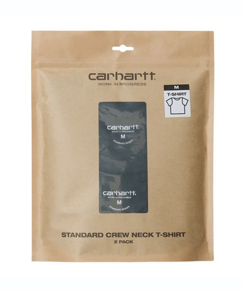 Carhartt WIP(カーハートダブリューアイピー)の「【Carhartt WIP】STANDARD CREW NECK T-SHIRT I029370(Tシャツ/カットソー・メンズ・ブラック・L/XL)」の4枚目の写真