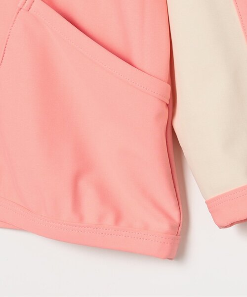 p.premier（ピードットプルミエ）の「【リンク/セットアップ可】袖ラインジップアップラッシュガード（ラッシュガード・キッズ・ピンク/レッド/チャコール/イエロー・80/90/100/110/120/130/140）」の22枚目の写真