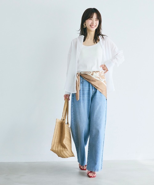 coca（coca）（コカ）の「トートバッグ（トートバッグ・レディース・ベージュ・ONE SIZE）」の7枚目の写真