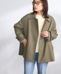 GALLORIA | 【はっ水・防花粉】ステンカラーコート(ステンカラーコート)