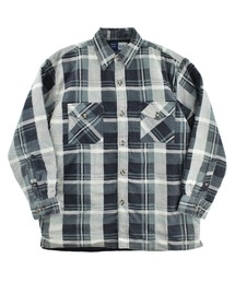 【USED】90’s MERRILL & FORBES OUTFITTERS キルティングネル フランネルシャツ