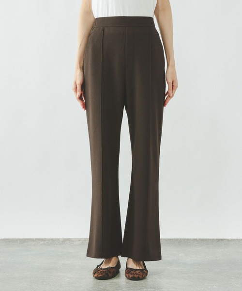 GLOBAL WORK（グローバルワーク）の「イージーケアストレッチ/フレアパンツ/634308（その他パンツ・レディース・ライトベージュ/ブラック/ブラウン・LARGE/MEDIUM/SMALL）」の17枚目の写真