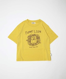 MAKE YOUR DAY（メイクユアデイ）の「こわくないらいおん半袖Tシャツ■80～140cm（Tシャツ/カットソー）」