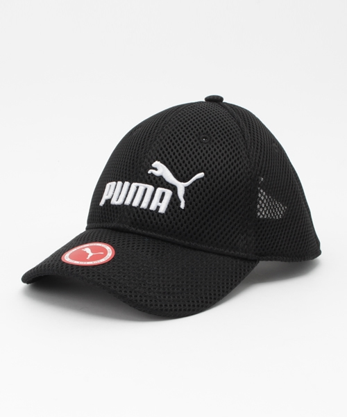 PUMA(プーマ)の「キッズ メッシュキャップ (KIDS)(キャップ・キッズ・ブラック系その他/ブルー/ブラック/ホワイト/レッド/ホワイト系その他・フリー)」の4枚目の写真