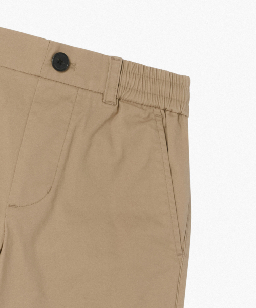 MUSINSA STANDARD KIDS（ムシンサスタンダードキッズ）の「バンディングチノショーツ[ベージュ]（その他パンツ・レディース・その他・150/100/110/120/130/160/140）」の4枚目の写真