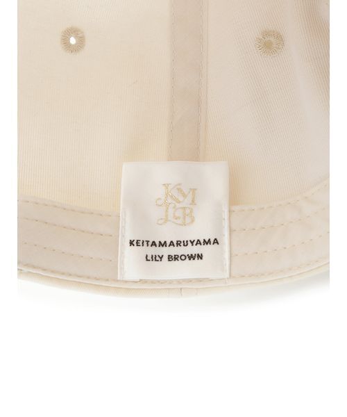 LILY BROWN（リリーブラウン）の「【LILY BROWN×KEITA MARUYAMA】バリエーションキャップ（キャップ・レディース・ネイビー/その他/アイボリー・F）」の15枚目の写真