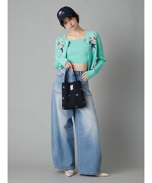 LILY BROWN（リリーブラウン）の「【LILY BROWN×KEITA MARUYAMA】バリエーションキャップ（キャップ・レディース・ネイビー/その他/アイボリー・F）」の18枚目の写真