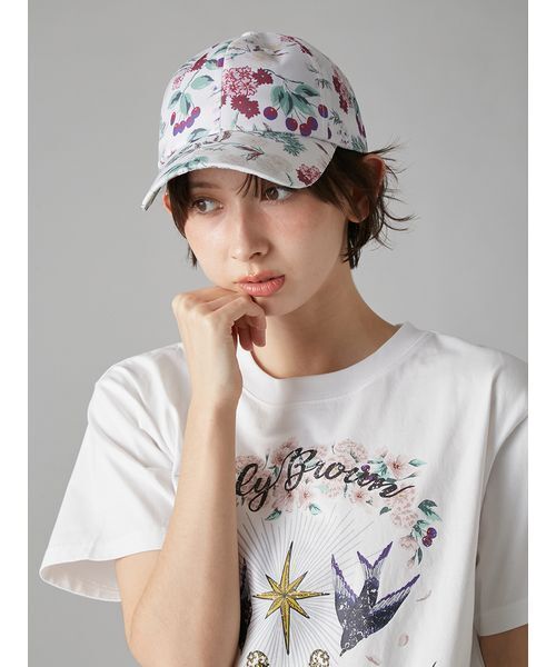 LILY BROWN（リリーブラウン）の「【LILY BROWN×KEITA MARUYAMA】バリエーションキャップ（キャップ・レディース・ネイビー/その他/アイボリー・F）」の20枚目の写真