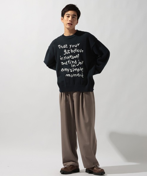 niko and...（ニコアンド）の「ツイルバルーンスラックス（スラックス・メンズ・ブラック/ベージュ・MEDIUM/LARGE）」の10枚目の写真