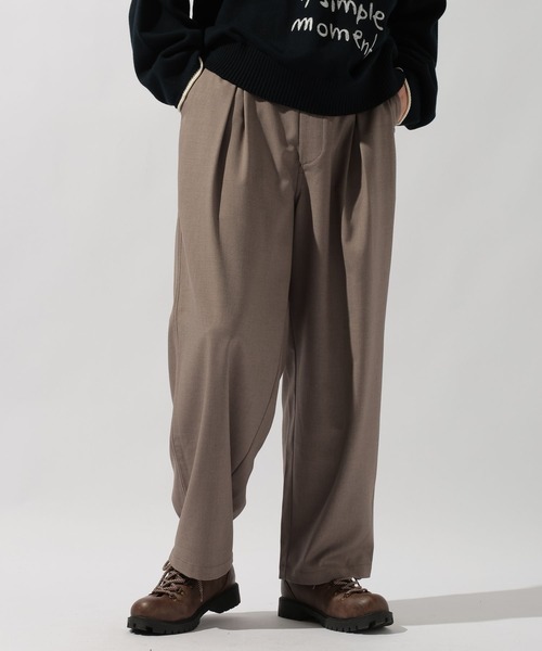 niko and...（ニコアンド）の「ツイルバルーンスラックス（スラックス・メンズ・ブラック/ベージュ・MEDIUM/LARGE）」の11枚目の写真