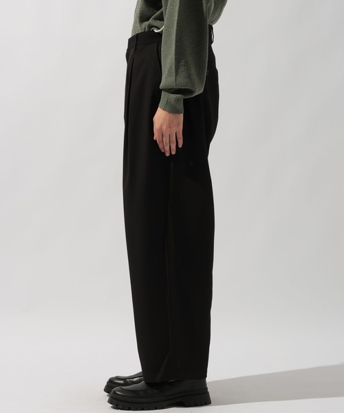 niko and...（ニコアンド）の「ツイルバルーンスラックス（スラックス・メンズ・ブラック/ベージュ・MEDIUM/LARGE）」の13枚目の写真