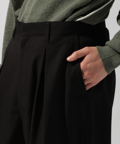 niko and...（ニコアンド）の「ツイルバルーンスラックス（スラックス・メンズ・ブラック/ベージュ・MEDIUM/LARGE）」の16枚目の写真