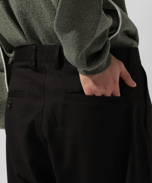 niko and...（ニコアンド）の「ツイルバルーンスラックス（スラックス・メンズ・ブラック/ベージュ・MEDIUM/LARGE）」の19枚目の写真