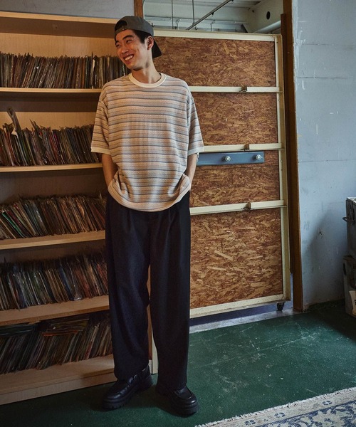 niko and...(ニコアンド)の「ツイルバルーンスラックス(スラックス・メンズ・ブラック/ベージュ・MEDIUM/LARGE)」の22枚目の写真