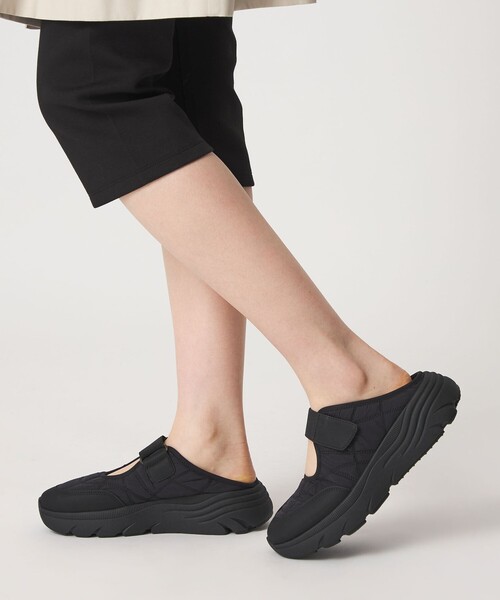 ODETTE E ODILE（オデットエオディール）の「キルティングスリッポン スニーカー55↑（スニーカー・レディース・ブラック・35/36/37/38）」の3枚目の写真