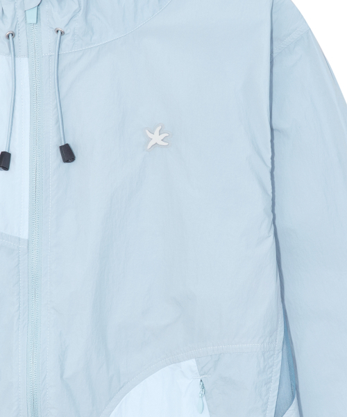THECOLDESTMOMENT(ザコールデストモーメント)の「TCM pastel mesh wind stopper (sky blue)(ナイロンジャケット・レディース・その他・SMALL/MEDIUM/LARGE)」の4枚目の写真