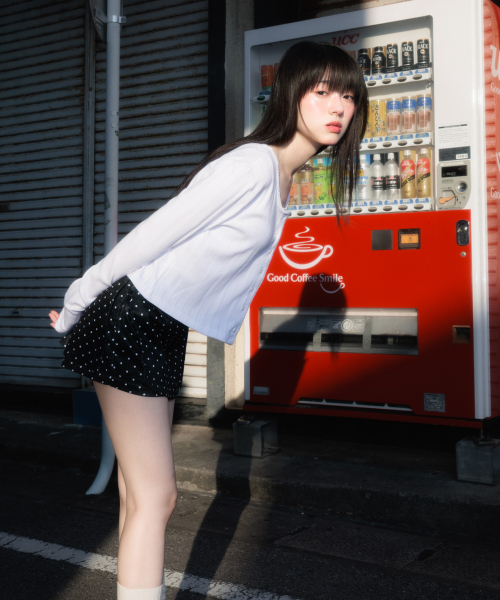 ROSEFRANTZ（ロゼフランツ）の「Jacquard Cardigan Sleeveless Set [White]（カーディガン/ボレロ・レディース・ホワイト・OS）」の7枚目の写真