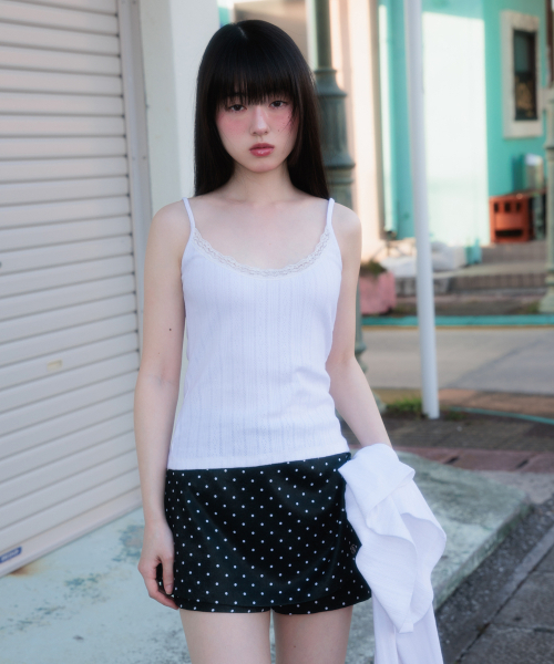 ROSEFRANTZ（ロゼフランツ）の「Jacquard Cardigan Sleeveless Set [White]（カーディガン/ボレロ・レディース・ホワイト・OS）」の13枚目の写真
