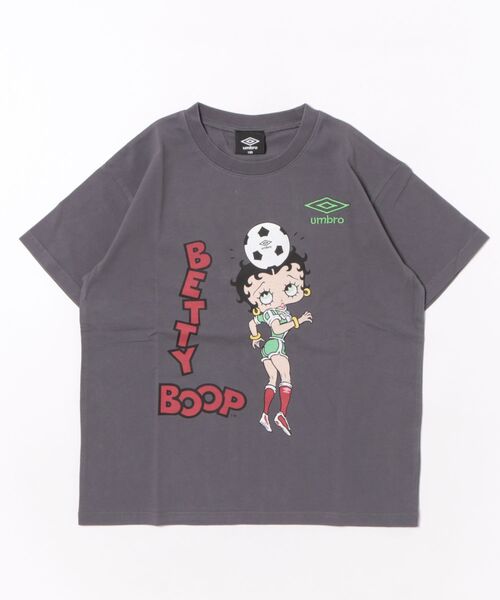 umbro】別注Betty Boop(TM)Tシャツ/kids130-150cm（Tシャツ/カットソー