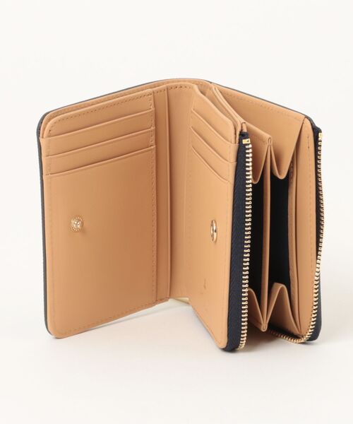 LANVIN en Bleu（ランバンオンブルー）の「リュクサンブールハート 二つ折りLファスナー財布（財布・レディース・ネイビー/レッド系その他/ライム・FREE）」の6枚目の写真