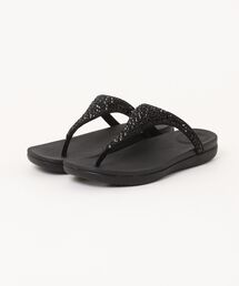 fitflop | SOLAY MIXED-CRYSTAL TOE-POST SANDALS / SOLAY ミックスクリスタル トゥポスト サンダル(サンダル)