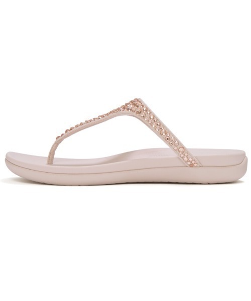 fitflop(フィットフロップ)の「SOLAY MIXED-CRYSTAL TOE-POST SANDALS / SOLAY ミックスクリスタル トゥポスト サンダル(サンダル・レディース・ブラック/ピンク・US5/US6/US7/US8)」の12枚目の写真