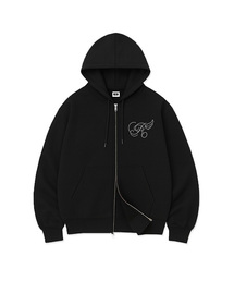 RANDOMOFF（ランダムオフ）の「R DOT WING MINI OVER FIT 2-WAY ZIP-UP (2color)（パーカー）」