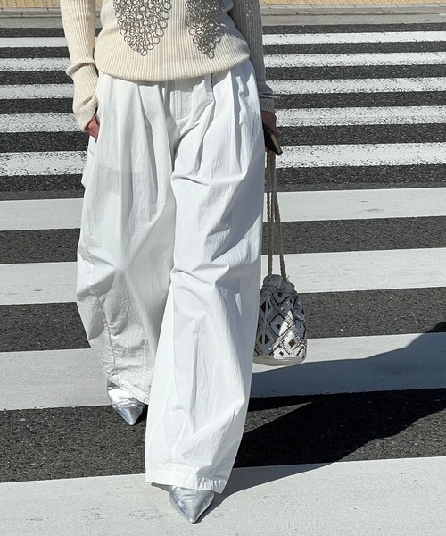 chuclla(チュクラ)の「イージーパンツ(その他パンツ・レディース・ダークグレー・M)」の3枚目の写真