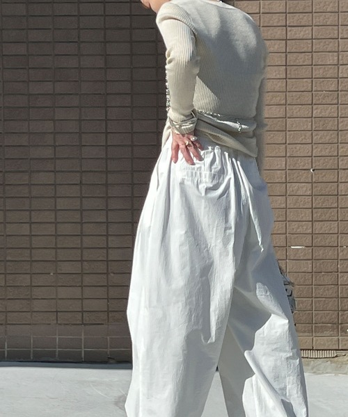 chuclla(チュクラ)の「イージーパンツ(その他パンツ・レディース・ダークグレー・M)」の8枚目の写真