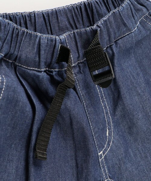 BRANSHES（ブランシェス）の「【WEB限定】リラックスガーデナーデニムハーフパンツ（デニムパンツ・キッズ・ネイビー/ブルー・110/130/100/140/150/120）」の15枚目の写真