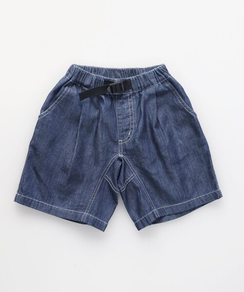 BRANSHES（ブランシェス）の「【WEB限定】リラックスガーデナーデニムハーフパンツ（デニムパンツ・キッズ・ネイビー/ブルー・110/130/100/140/150/120）」の22枚目の写真