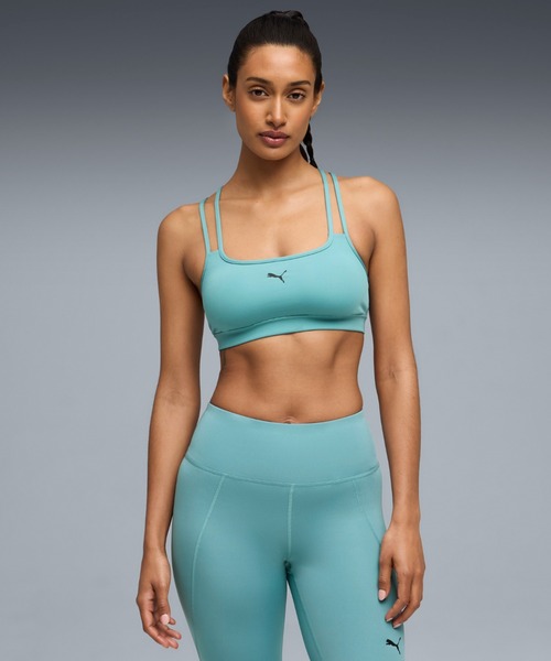 PUMA(プーマ)の「PUMA プーマ ウィメンズ トレーニング ムーブ ストラッピー ブラトップ ラ(その他アンダーウェア/インナー・レディース・ブラック/コバルトブルー・X-SMALL/X-LARGE/LARGE/MEDIUM/SMALL)」の1枚目の写真