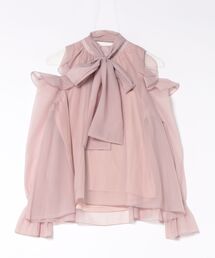 SWINGLE | 【3/6(Fri)発売】オフショルフリルシアーブラウス(シャツ/ブラウス)