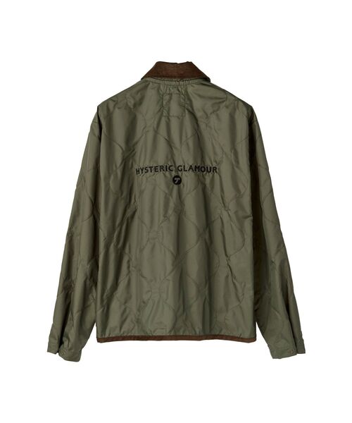 HYSTERIC GLAMOUR（ヒステリックグラマー）の「LAVENHAM×HYSTERIC TEYNHAM（ブルゾン・メンズ・ブラック/カーキ・X-LARGE/LARGE/MEDIUM/SMALL）」の3枚目の写真