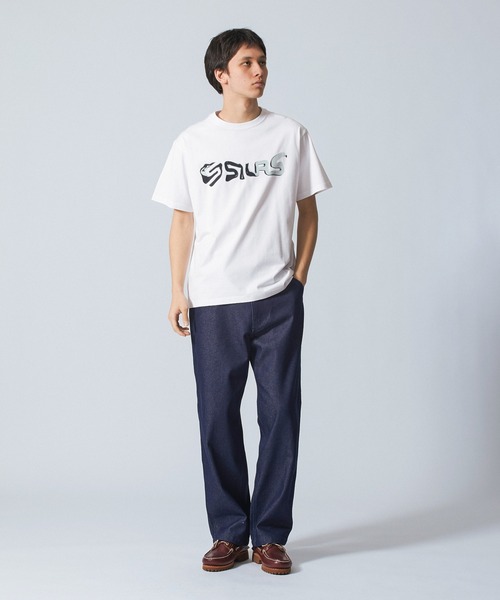 SILAS(サイラス)の「LIQUID S/S TEE(Tシャツ/カットソー・メンズ・ネイビー/イエロー/ホワイト/ブラック・M/XL/L)」の8枚目の写真