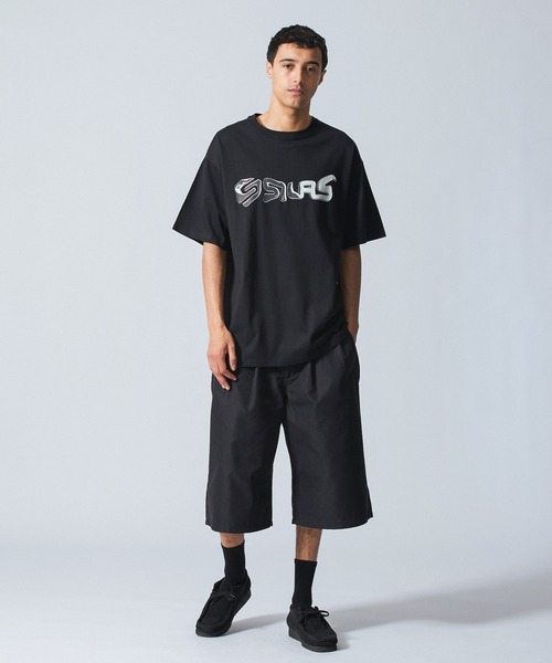 SILAS(サイラス)の「LIQUID S/S TEE(Tシャツ/カットソー・メンズ・ネイビー/イエロー/ホワイト/ブラック・M/XL/L)」の10枚目の写真