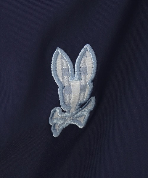 Psycho Bunny（サイコバニー）の「[WOMEN]キーネック ブラウジングワンピース（ワンピース・レディース・ネイビー/グレイッシュベージュ・FREE）」の13枚目の写真
