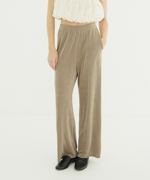 BRIGHT JERSEY PANTS（その他パンツ）｜CLANE（クラネ）のファッション