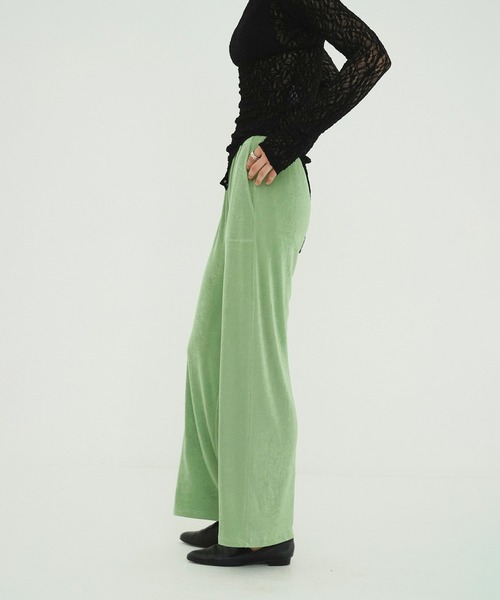 CLANE（クラネ）の「BRIGHT JERSEY PANTS（その他パンツ）」 - WEAR