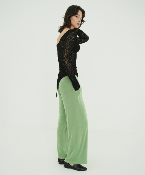 CLANE（クラネ）の「BRIGHT JERSEY PANTS（その他パンツ）」 - WEAR