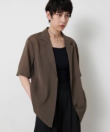 THE PAUSE（ザ ポーズ）の「【THE PAUSE】シアーハーフスリーブジャケット（テーラードジャケット）」