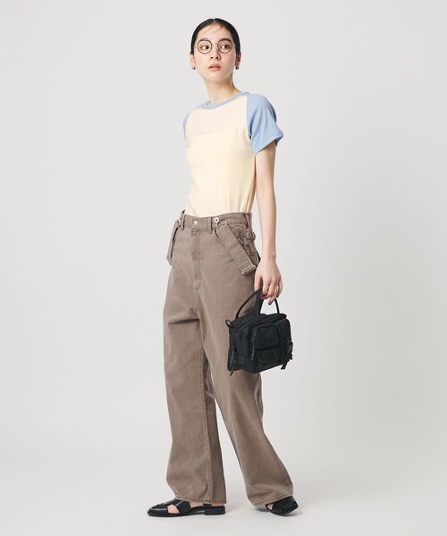 MILLER(ミラー)の「【別注】<Robert P. Miller >リンガー Tシャツ(Tシャツ/カットソー・レディース・ナチュラル/ブラック・FREE)」の22枚目の写真
