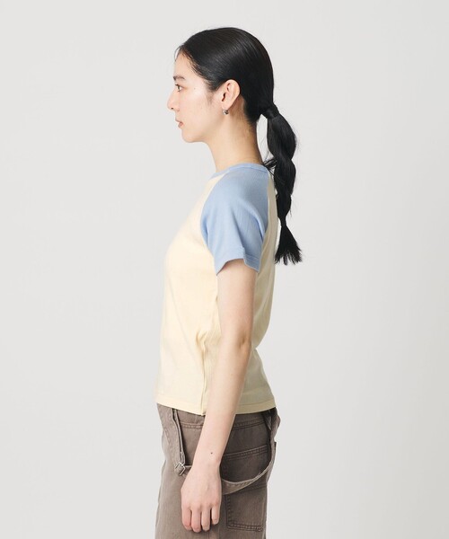 MILLER(ミラー)の「【別注】<Robert P. Miller >リンガー Tシャツ(Tシャツ/カットソー・レディース・ナチュラル/ブラック・FREE)」の18枚目の写真