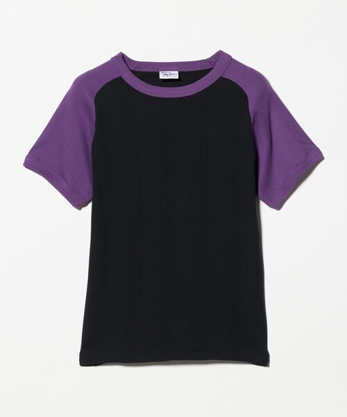 MILLER(ミラー)の「【別注】<Robert P. Miller >リンガー Tシャツ(Tシャツ/カットソー・レディース・ナチュラル/ブラック・FREE)」の7枚目の写真
