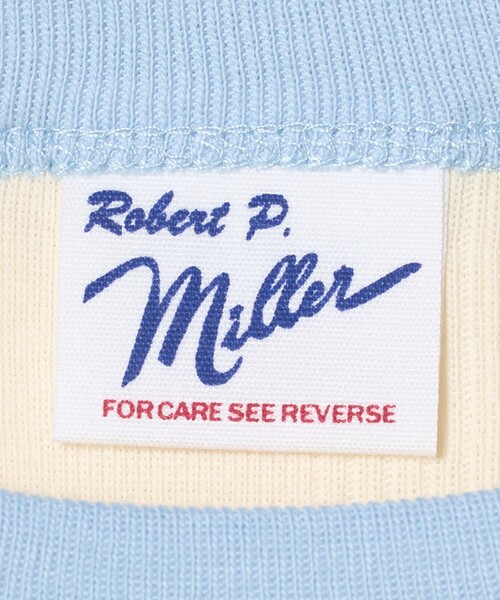 MILLER(ミラー)の「【別注】<Robert P. Miller >リンガー Tシャツ(Tシャツ/カットソー・レディース・ナチュラル/ブラック・FREE)」の4枚目の写真