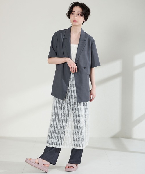 ORiental TRaffic(オリエンタルトラフィック)の「ラウンド メタル モチーフ 厚底 サンダル /61201(サンダル・レディース・ブラック/パープル/カーキ・S/LL/L/M)」の13枚目の写真