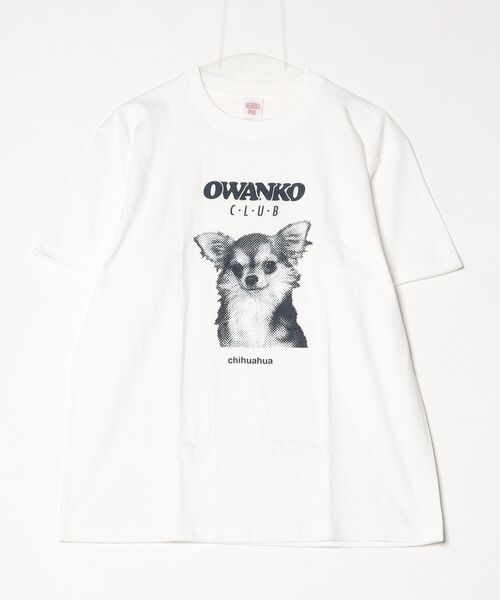 AKISHIKA design(アキシカデザイン)の「OWANKO CLUB CHIHUAHUAS T-SHIRTS(Tシャツ/カットソー・メンズ・White・XL/L/M/S)」の12枚目の写真
