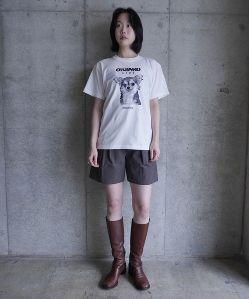AKISHIKA design(アキシカデザイン)の「OWANKO CLUB CHIHUAHUAS T-SHIRTS(Tシャツ/カットソー・メンズ・White・XL/L/M/S)」の11枚目の写真