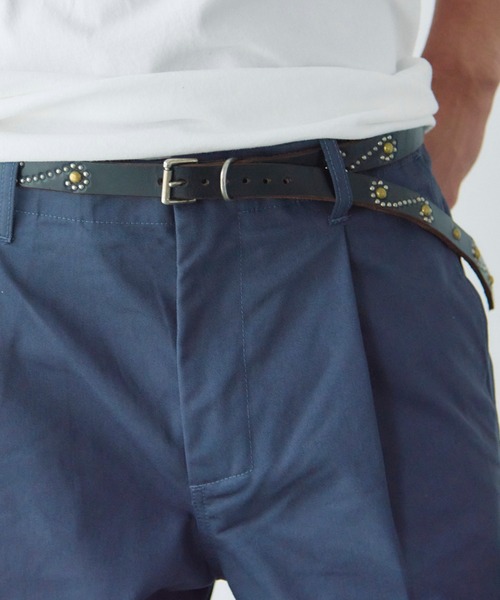 HTC(エイチティーシー)の「HTC-S-STYLE MIX STUDS 0.75 BELT-ナローベルト(ベルト・メンズ・ブラック・36inch/38inch)」の8枚目の写真