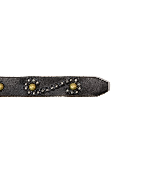HTC(エイチティーシー)の「HTC-S-STYLE MIX STUDS 0.75 BELT-ナローベルト(ベルト・メンズ・ブラック・36inch/38inch)」の12枚目の写真
